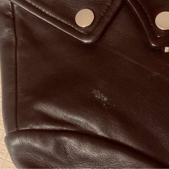 Black leather jacket - Picture 4 of 4